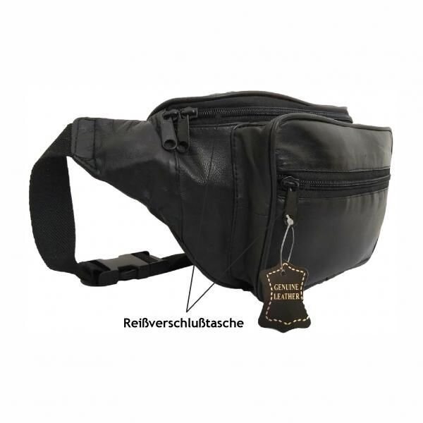 Bauchtasche-Schaf Leder