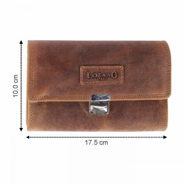 Geldbörse Büffel-Leder