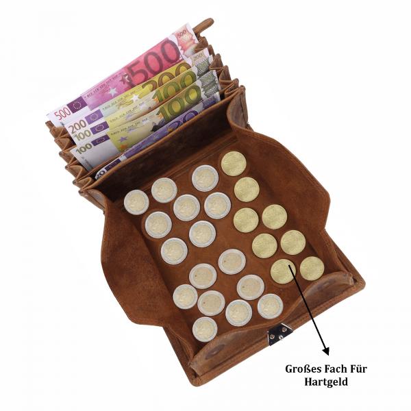 Geldbörse Büffel-Leder