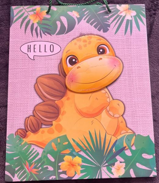 Geschenktüten 26x32cm - 3D Motive / bunt