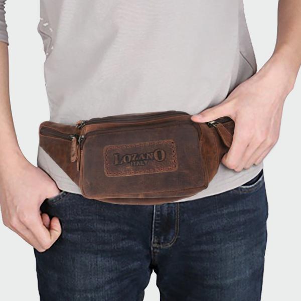 Naturleder Bauchtasche Lozano