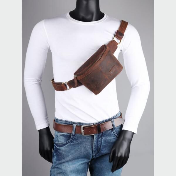 Naturleder Bauchtasche Lozano