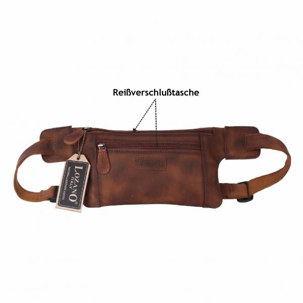 Naturleder Bauchtasche Lozano