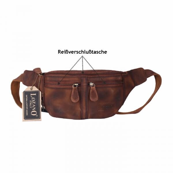 Naturleder Bauchtasche Lozano