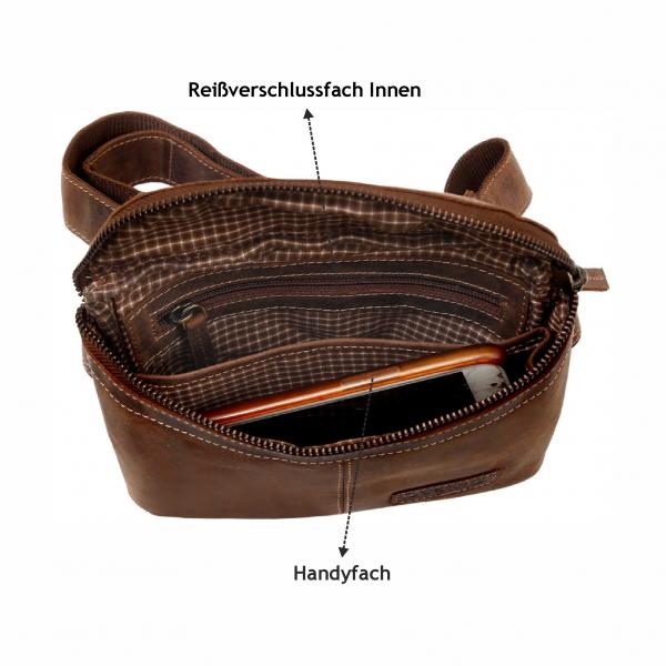 Naturleder Bauchtasche Lozano