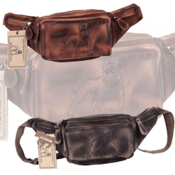 Naturleder Bauchtasche Lozano Italy