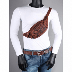 Naturleder Bauchtasche Lozano Italy