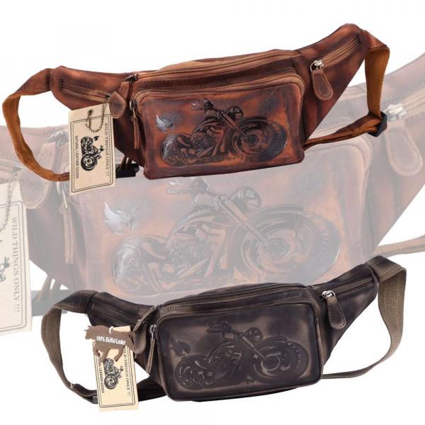 Naturleder Bauchtasche Lozano Italy