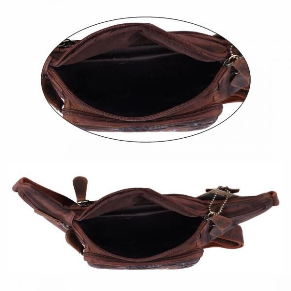 Naturleder Bauchtasche Lozano Italy