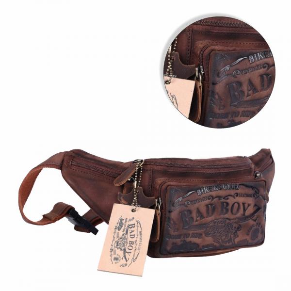 Naturleder Bauchtasche Lozano Italy