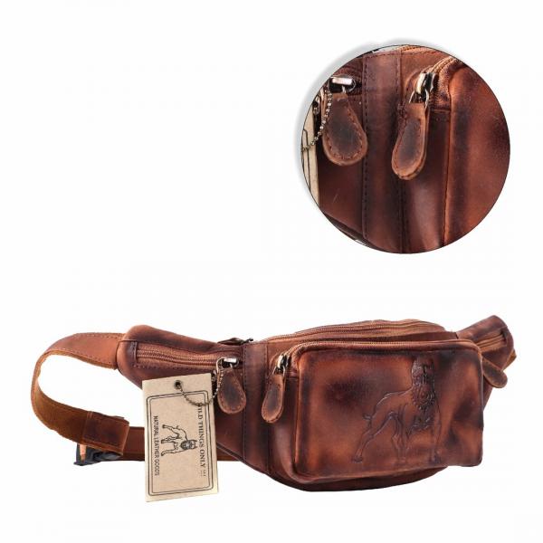 Naturleder Bauchtasche Lozano Italy