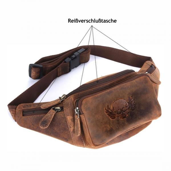 Naturleder Bauchtasche Wild Things Only