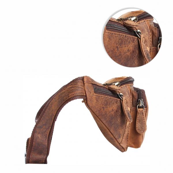 Naturleder Bauchtasche Wild Things Only