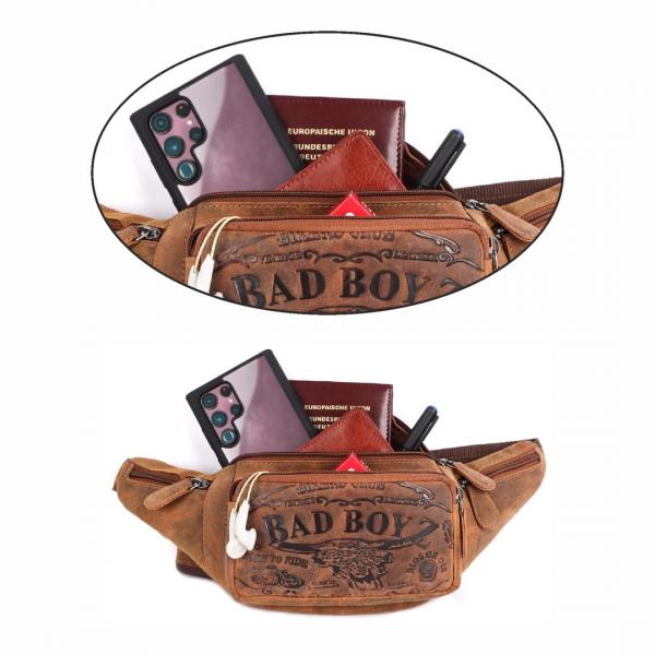 Naturleder Bauchtasche Wild Things Only