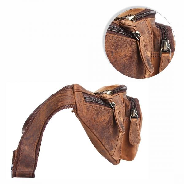 Naturleder Bauchtasche Wild Things Only