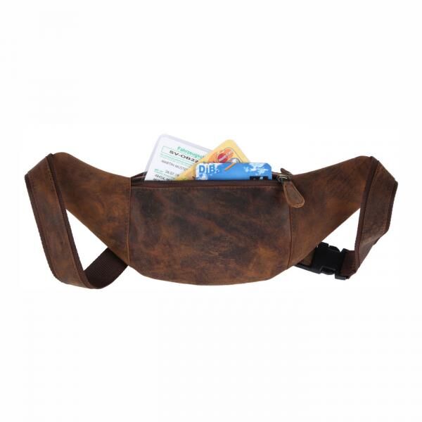 Naturleder Bauchtasche Wild Things Only