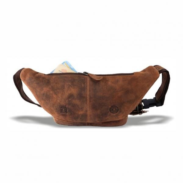Naturleder Bauchtasche Wild Things Only