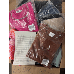 298 € - Branded clothing for women & men (mix) 42 pieces, top brands, customer returns, price per piece € 7.09