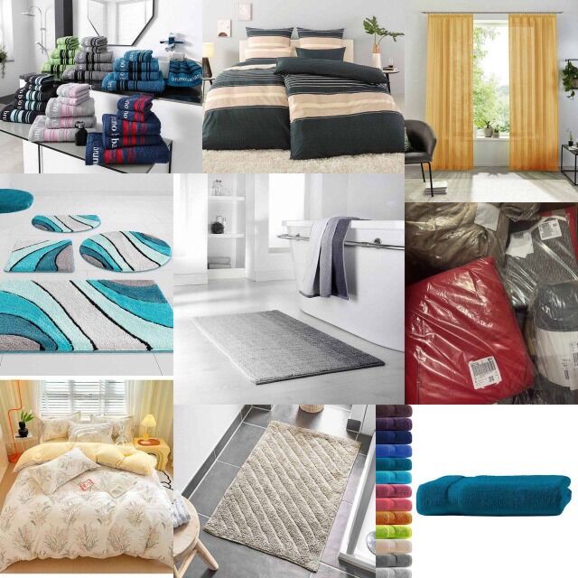 4,80 € pro Stück – Haushaltswaren-Mix A/B/C Retouren aus DE-Katalogen, ab 30 St., inkl. Bettwäsche, Handtücher, Vorhänge u.m.