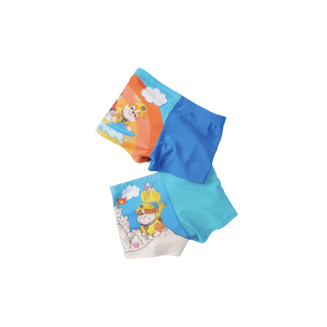 Lizenz Kinder Badehose 2er Pack Schwimmhose Schwimmshorts kurze Badeshorts Bademode Strandmode Restposten Mix