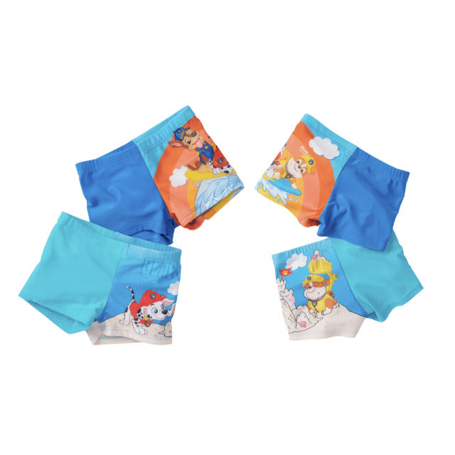 Lizenz Kinder Badehose 2er Pack Schwimmhose Schwimmshorts kurze Badeshorts Bademode Strandmode Restposten Mix