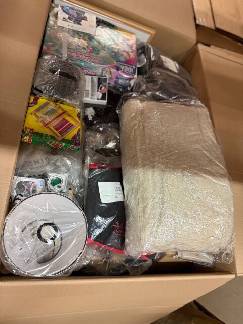 350 € – MIX-Palette P9 mit Haushaltsgeräten, Heim- und Kinderartikeln, Kategorie A/B/C Kundenretouren, ab 1 Palette, weltweiter Versand