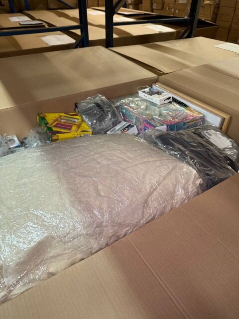 350 € – MIX-Palette P9 mit Haushaltsgeräten, Heim- und Kinderartikeln, Kategorie A/B/C Kundenretouren, ab 1 Palette, weltweiter Versand