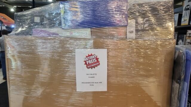 Mixpaletten A Ware Mystery XXL Boxen Palette Haushalt Haushaltswaren Sonderposten Secret Paletten Neuware Sonderpreis inkl Kesper Artikeln