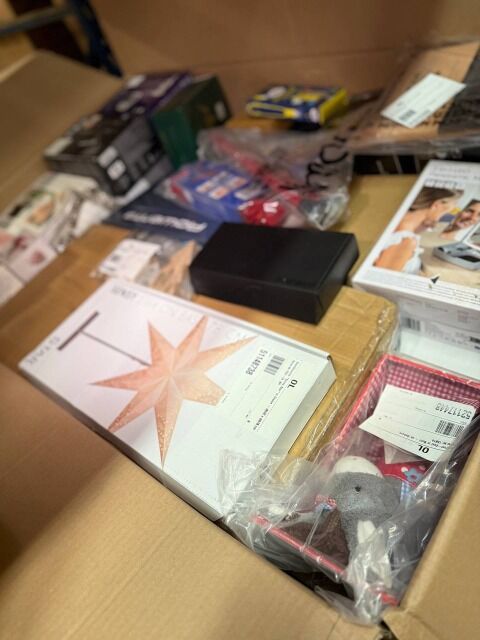 353 € – MIX-Palette mit Technik, Haushalts- und Kinderwaren, Rückläufer A/B/C, ab 1 Palette, sofort verfügbar, Versand weltweit