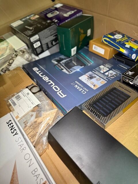 353 € – MIX-Palette mit Technik, Haushalts- und Kinderwaren, Rückläufer A/B/C, ab 1 Palette, sofort verfügbar, Versand weltweit