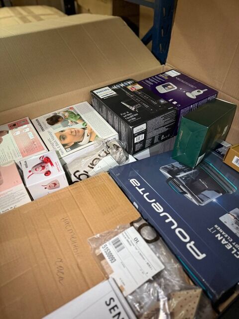 353 € – MIX-Palette mit Technik, Haushalts- und Kinderwaren, Rückläufer A/B/C, ab 1 Palette, sofort verfügbar, Versand weltweit