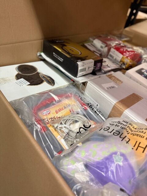 351 € pro Palette – MIX-Retouren A/B/C: Haushaltswaren, Kinderartikel, Spielzeug, Textilien, 1 Palette Mindestmenge, Versand weltweit