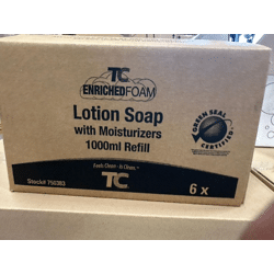  Enriched foam Lotion Soap with moisturizes 1000ml refill