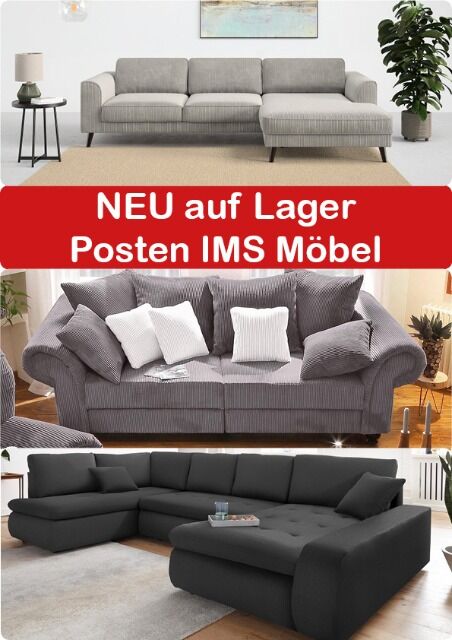 Möbel Posten Sofas Ecksofas Wohnlandschaften Sessel Bigsessel verschiedene Modelle Teil 1