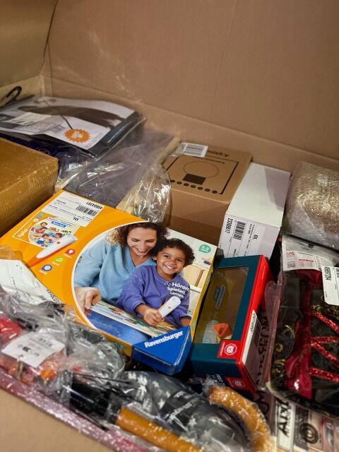 353 € pro Palette – MIX aus Haushaltswaren, Babyartikeln, Technik und mehr, Kategorie A/B/C, deutsche Marken, sofort lieferbar