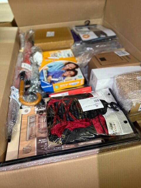 353 € pro Palette – MIX aus Haushaltswaren, Babyartikeln, Technik und mehr, Kategorie A/B/C, deutsche Marken, sofort lieferbar