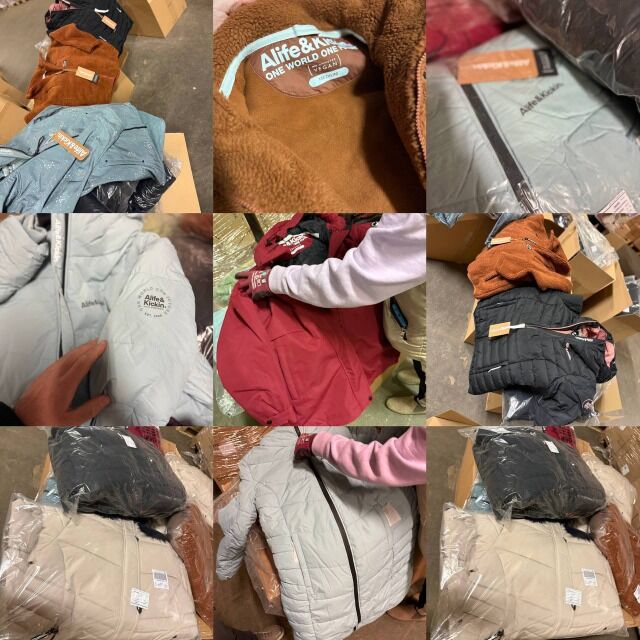 Ab 21 €/Stück – Damenjacken ALIFE & KICKIN mit Kapuze, Kategorie A, Größen 38–54, neu, direkt ab Lager, sofort versandbereit