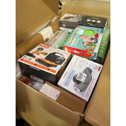 354€ MIX-Palette P10: Haushaltsgeräte, Kinderwaren, Rückläufer A/B/C, Markenartikel, Versand weltweit, Mindestmenge 1 Palette