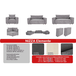 Möbel Räumungsaktion: 1. Wahl NIZZA stark reduziert! verschiedene Modelle