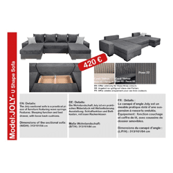 Möbel Räumungsaktion: 1. Wahl Wohnlandschaften stark reduziert! verschiedene Modelle