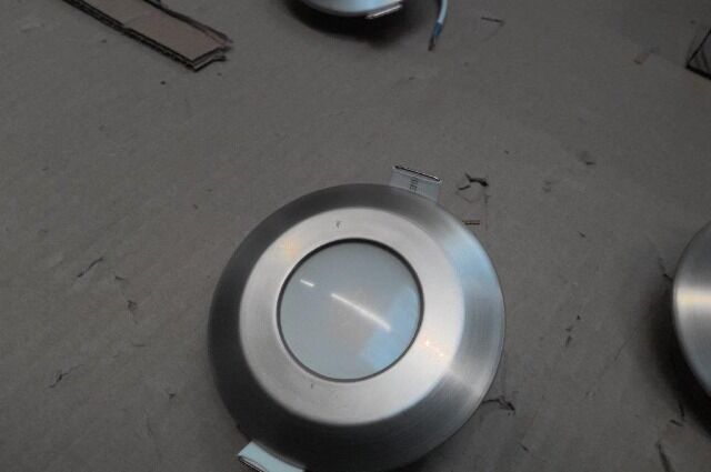 Nachhaltige ultraflaches LED Einbauleuchten 3er-Set - Flat starr - aus 50% recyceltem Kunststoff