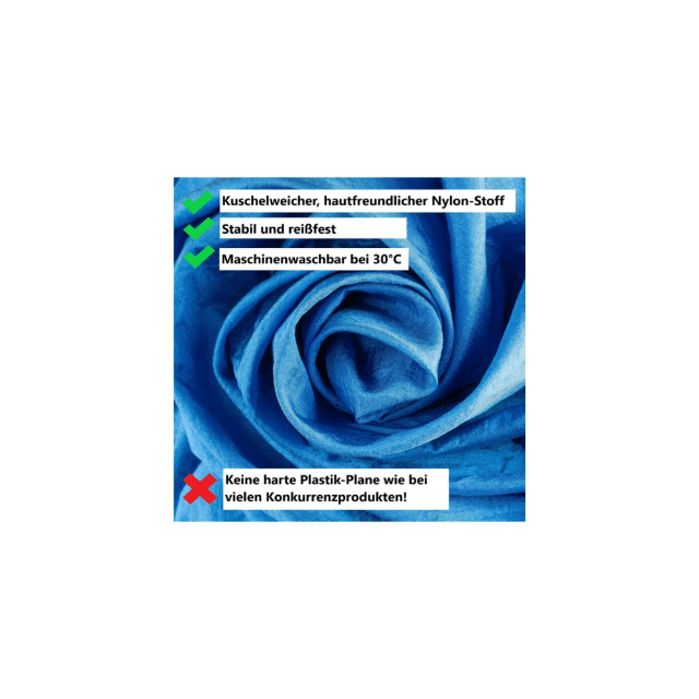 Luk-Aves Stranddecke 2x2m Picknickdecke Strandtuch groß wasserfeste Strandmatte Outdoor Restposten Mix