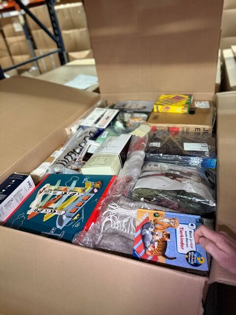 353 € MIX-Palette N10: Haushaltsgeräte, Babyartikel, Küchenzubehör, Spielzeug, Rückläufer A/B/C, Markenware, ab 1 Stück, Versand weltweit