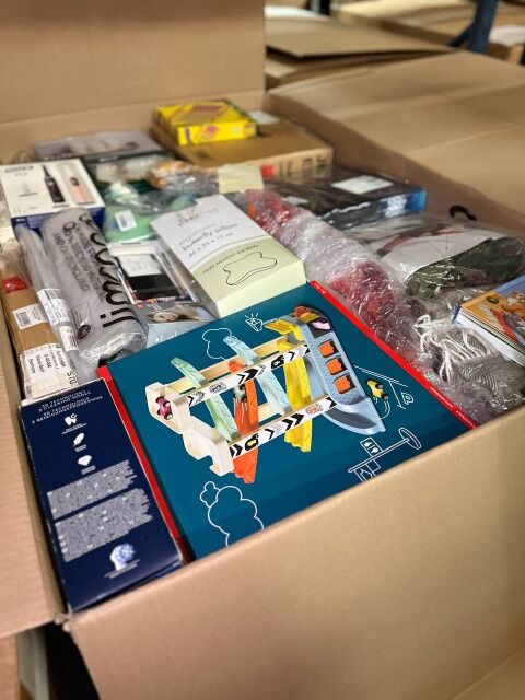 353 € MIX-Palette N10: Haushaltsgeräte, Babyartikel, Küchenzubehör, Spielzeug, Rückläufer A/B/C, Markenware, ab 1 Stück, Versand weltweit