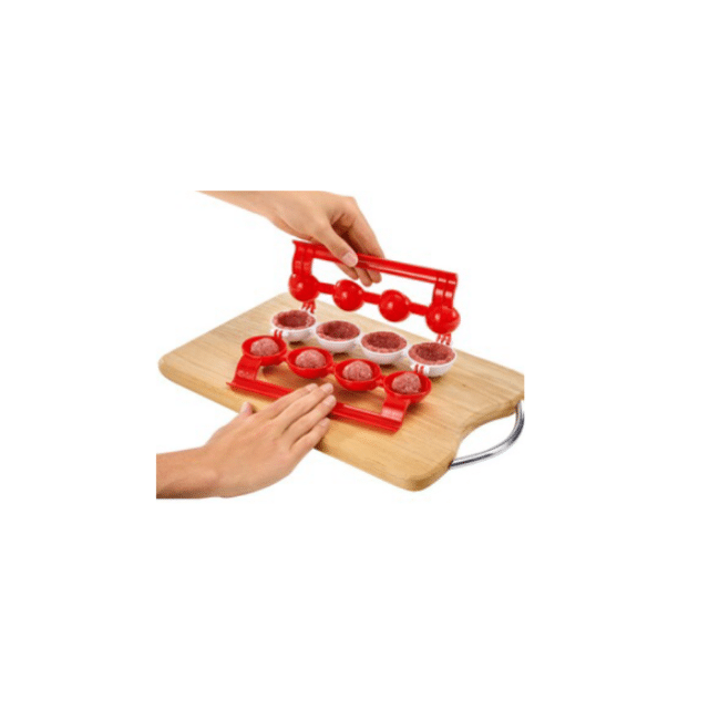 Bällchen für Hackfleisch Fleischbällchen Former Hackfleischformer Fleischklößchen Former Fleischpresse Küchenhelfer für Hackfleisch Restpost