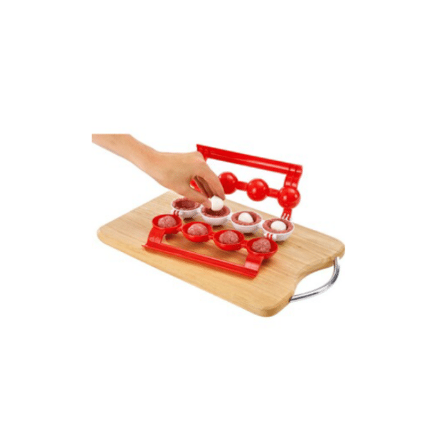 Bällchen für Hackfleisch Fleischbällchen Former Hackfleischformer Fleischklößchen Former Fleischpresse Küchenhelfer für Hackfleisch Restpost