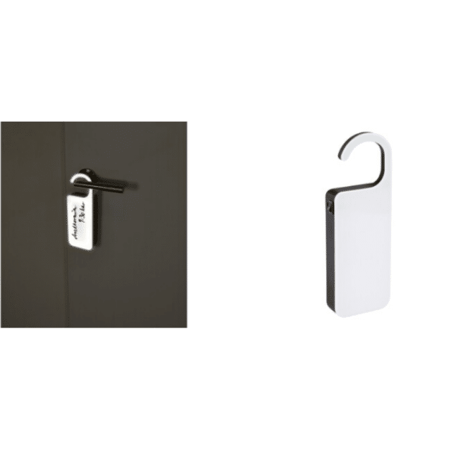 LED-Türhänger Wiederbeschreibbares Magnetisches Türschild Nachrichtentafel Erinnerungshilfe Notiztafel Notizschild Restposten