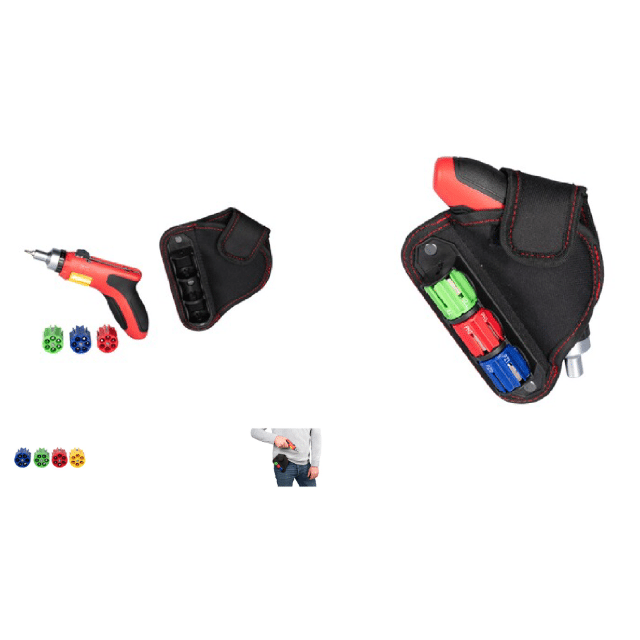 Revolver Schraubendreher Bit-Schraubenzieher mit Ratsche Handwerkzeug kompakt Werkzeug für unterwegs Ratschen-Schraubenzieher Restposten