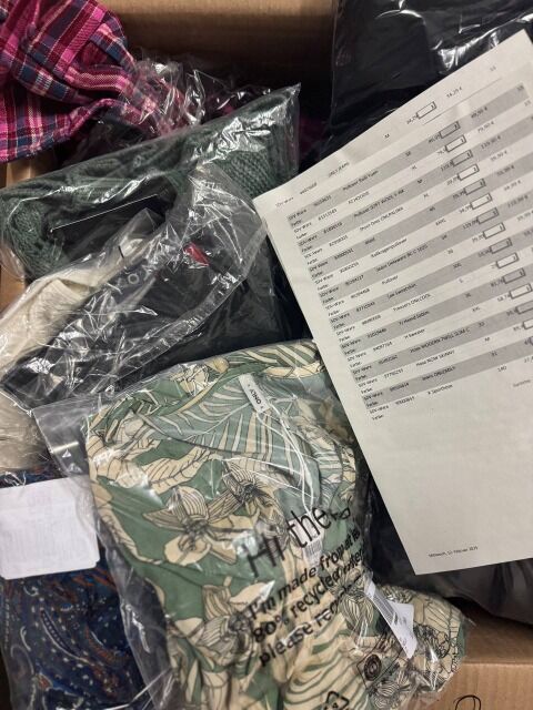 375 € für 57 Stk. Markenmix Damen & Herren – Lagerware, Rückläufer, Top-Marken wie Nike, Hilfiger, Levi’s, Mixgrößen, nur 6,58 €/Stk.