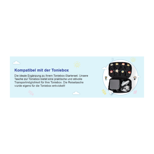 Hörwürfel Reisetasche Musikbox Musik-Würfel-Tasche Tasche mit Musikfach Musik-Würfel-Tasche Restposten Mix